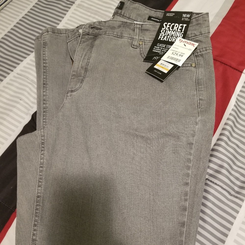 Jones New York Gray Jeans